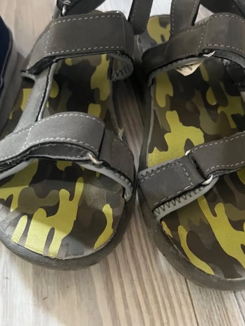 LOT OF GYMBOREE + OP SIZE 13 BOYS BOAT SHOES & SANDALS BUNDLE OF 3 PAIR LOT6540